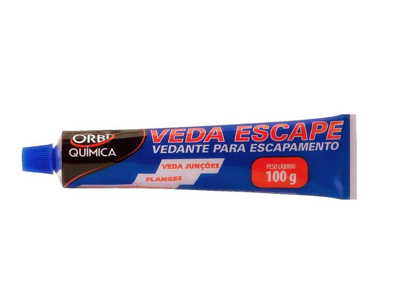 Imagem de Kit Veda Flanges Escape Vedante Escapamento Orbi Quimica 100g 10 Unidades