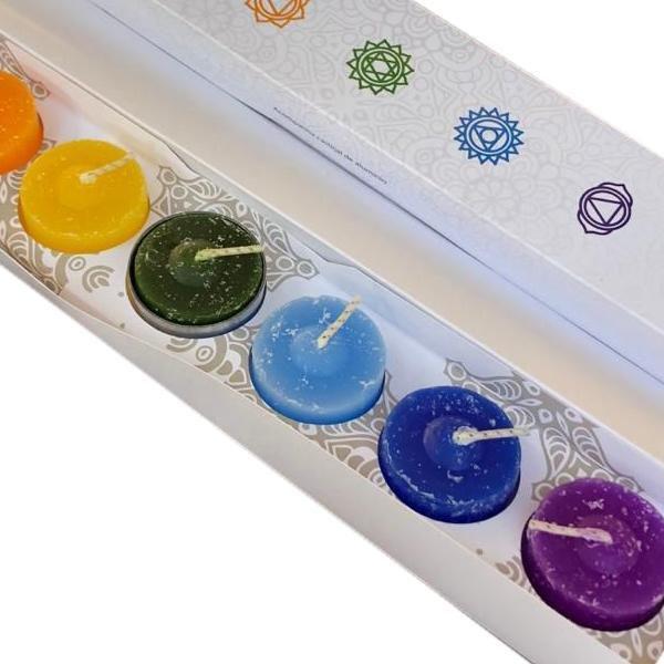 Imagem de Kit Velas Perfumadas 7 Chakras Equilibrio