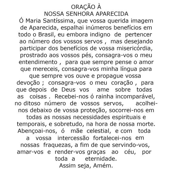 Imagem de Kit Velas Votivas 7 Dias Oração Nossa Senhora Aparecida 3 Unidades