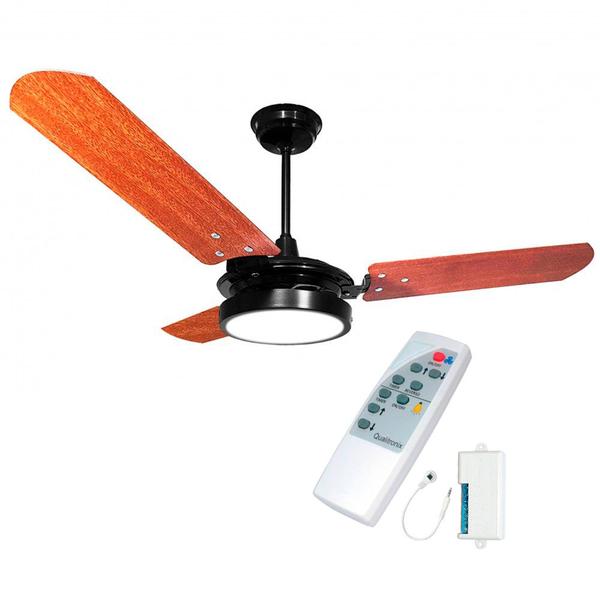Kit ventilador de teto valen c/ led ventex + controle remoto Imagem de Kit ventilador de teto valen c/ led ventex + controle remoto