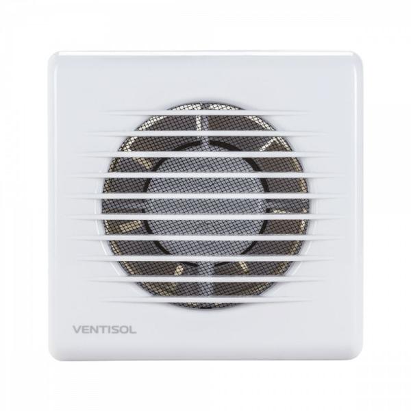 Imagem de Kit ventilador exaustor banheiro 100mm 127v ventisol