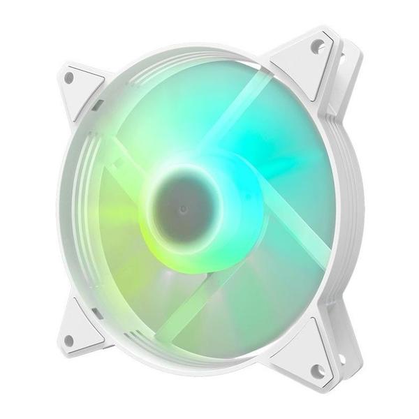 Imagem de Kit Ventoinhas Aigo Darkflash C6, RGB, 3x120mm, Branco, C6-3IN1-WH