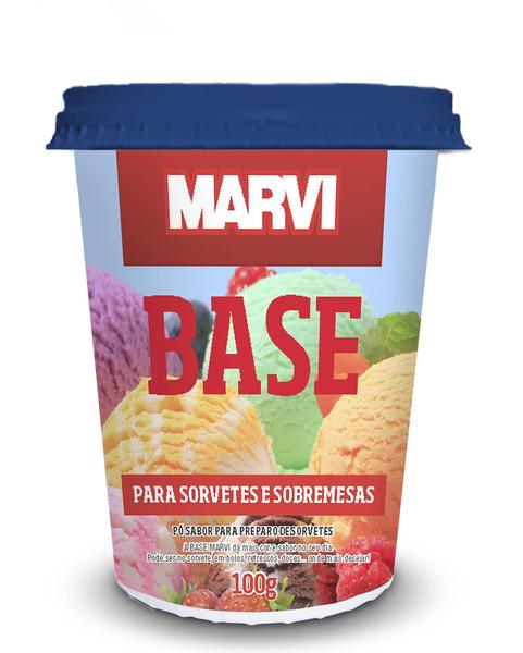 Imagem de Kit verão monte seu   sorvete marvi sabor   limao galego 100 g