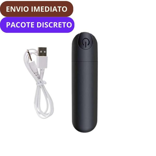 Imagem de Kit Vibrador Bullet RECARREGÁVEL + Vibrador Ponto G Golfinho + Lubrificante Neutro Love Lub Nº02