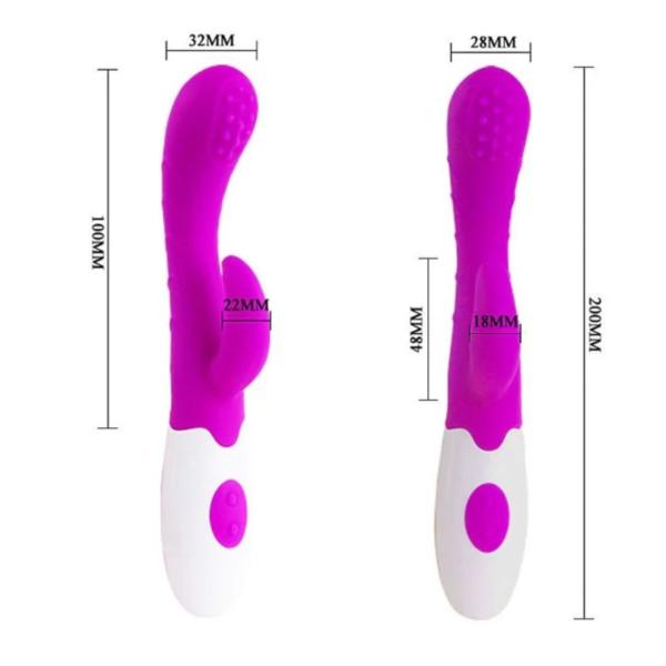 Imagem de Kit Vibrador Feminino 2 Itens Sugador 