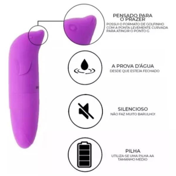 Imagem de Kit Vibrador Feminino 5 Itens + Gel 30 Velocidades