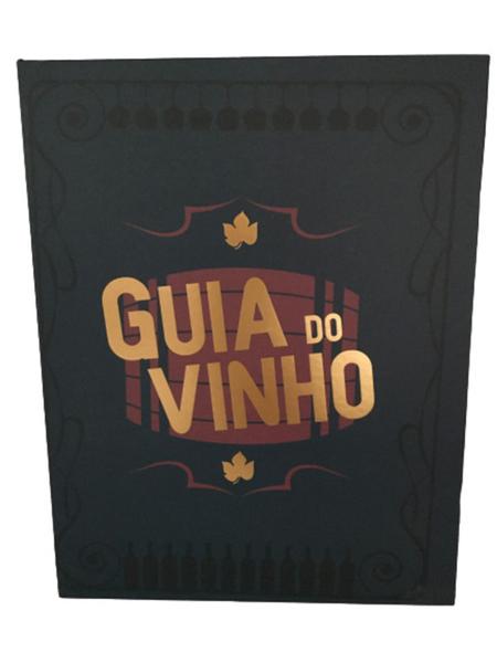 Imagem de Kit vinho 5 Peças Inox com livro Decorativo Capa Azul Petr/Gold/Vinho BMMB