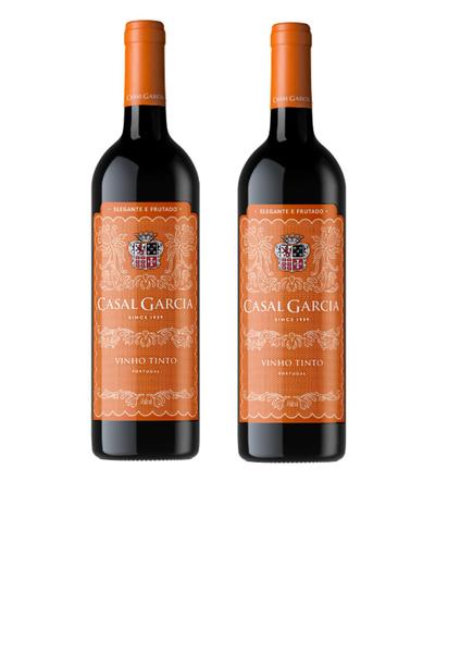 Imagem de Kit Vinho Casal Garcia Português Tinto Seco 750ml 2 unidades