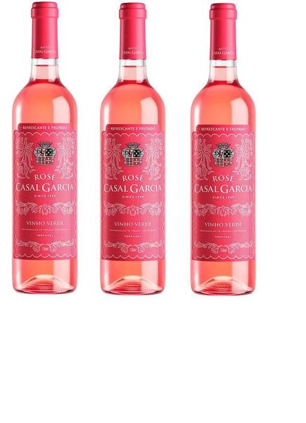 Imagem de Kit Vinho Casal Garcia Rosé Português 750ml 3 unidades