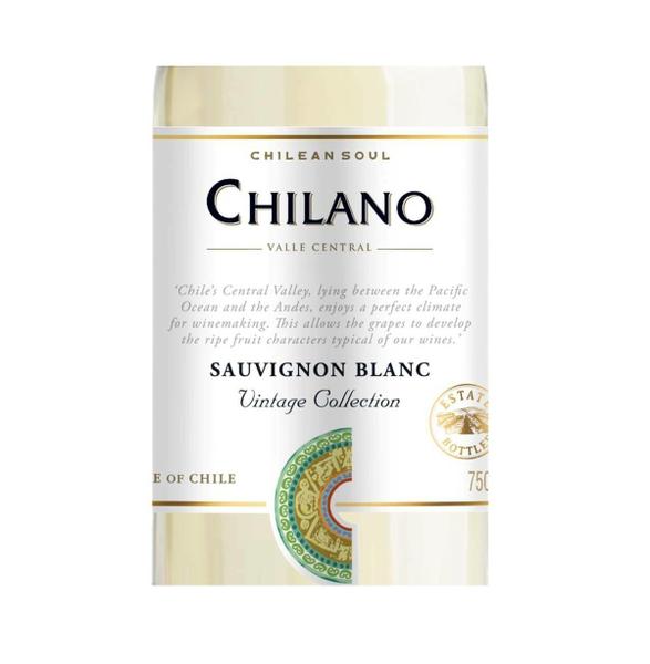 Imagem de Kit Vinho Chilano Sauvignon Blanc Branco Seco 750ml 3uni