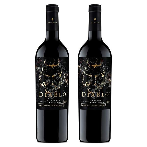 Imagem de Kit Vinho Chileno Diablo Black Cabernet Sauvignon - 2 Garrafas