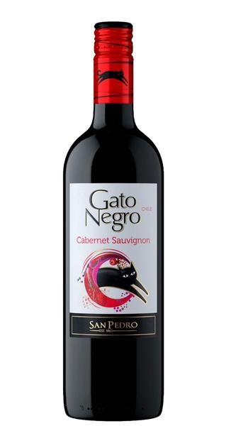 Imagem de Kit Vinho Gato Negro Cabernet Sauvignon 750ml 2 unidades