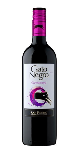 Imagem de Kit Vinho Gato Negro Carmenère Tinto Seco 750ml 2 unidades