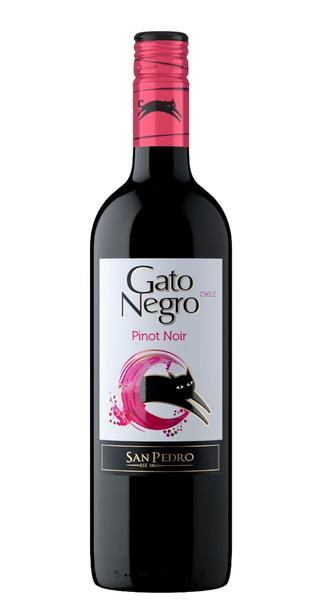 Imagem de Kit Vinho Gato Negro Pinot Noir Tinto Seco 750ml 2 unidades