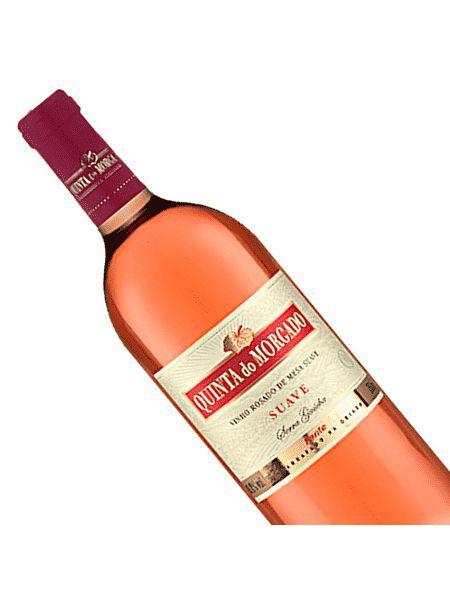 Kit Vinho Quinta do Morgado Rosado Suave 750ml 2 unidades Imagem de Kit Vinho Quinta do Morgado Rosado Suave 750ml 2 unidades