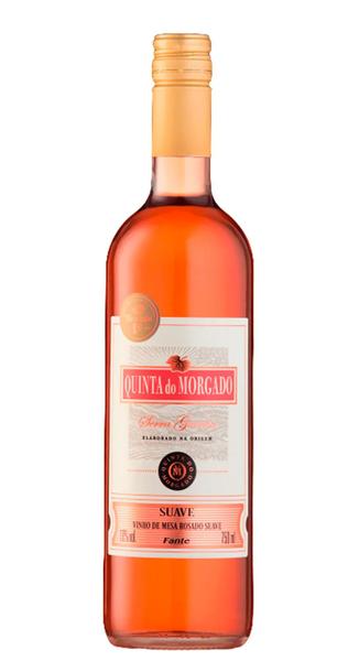 Imagem de Kit Vinho Quinta do Morgado Rosado Suave 750ml 2 unidades