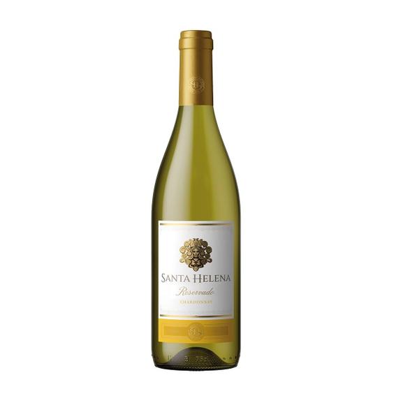 Imagem de Kit Vinho Santa Helena Chardonnay Reservado Branco 750ml 3un