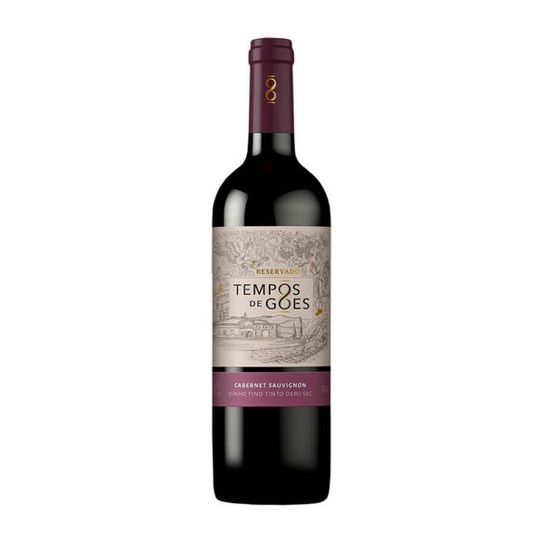 Imagem de Kit Vinho Tempos Góes Cabernet Sauvignon Demi-sec 750ml 2uni