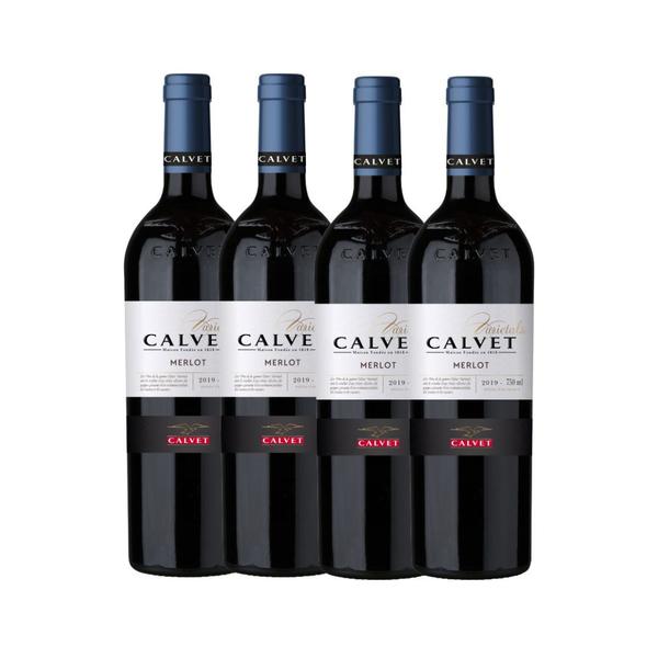 Imagem de Kit Vinho Tinto Calvet Varierals Merlot