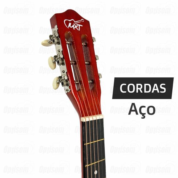 Imagem de Kit Violão Eletroacústico Cutway Aço 39" Mxt Com Equalizador + Capa + Suporte