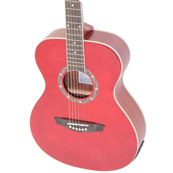 Imagem de Kit Violão Eletroacustico Striberg CO40 Vermelho Orchestra model  + Acessório