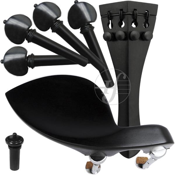 Imagem de Kit Violino Ébano Antoni Marsale VL10 Hill Tuner Black