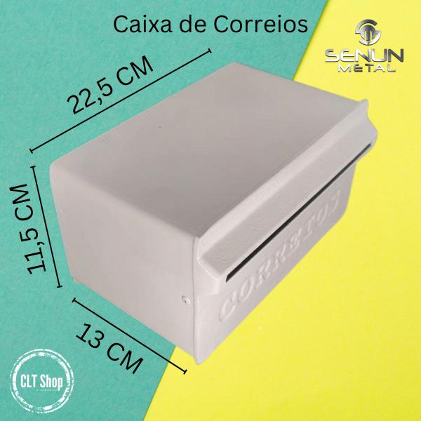 Kit Visor Para leitura de Agua e Luz Com Caixa de Correios - Senun Metal Imagem de Kit Visor Para leitura de Agua e Luz Com Caixa de Correios
