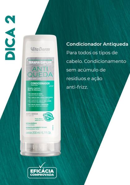 Imagem de Kit Vita Derm Anti Queda Terapia Capilar - Shampoo + Condicionador