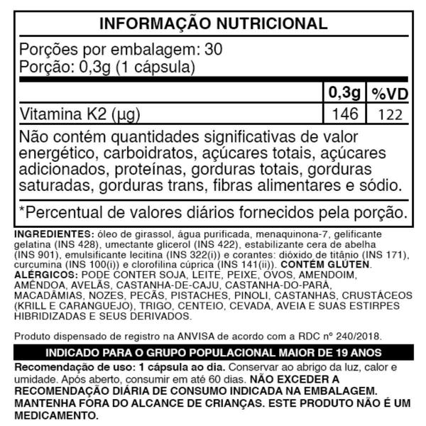 Imagem de Kit Vitaminas A 8000UI + K2 146mcg - Suplemento Alimentar - Avanti Supplements