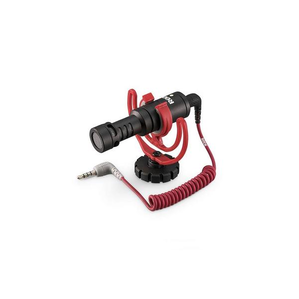 Imagem de Kit Vlogger Rode VideoMicro para celulares com 3,5 mm preto