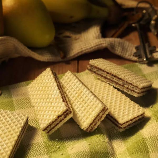 KIT Wafer recheado com creme de avelã wafer pocket Dr. Schar 50g - Caixa com 20 unidades Imagem de KIT Wafer recheado com creme de avelã wafer pocket Dr. Schar 50g - Caixa com 20 unidades