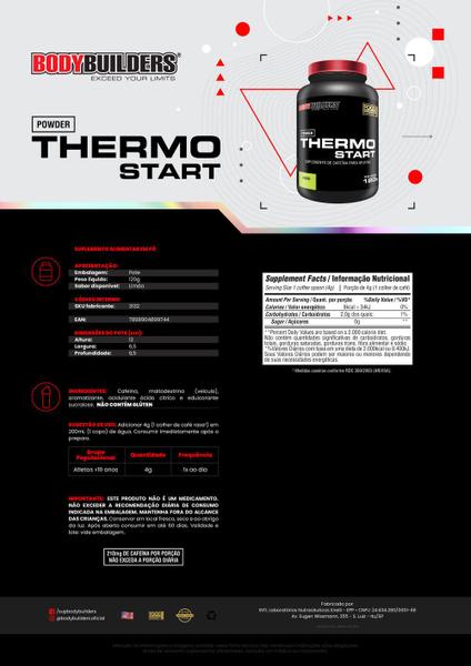 Imagem de KIT Waxy Whey 900g + 2x Thermo Start 120g Limão - Bodybuilders