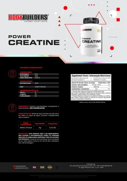 KIT Waxy Whey 900g + Power Creatine 100g + Power Glutamine 100g - Bodybuilders Imagem de KIT Waxy Whey 900g + Power Creatine 100g + Power Glutamine 100g - Bodybuilders