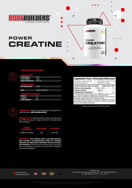 Imagem de Kit Waxy Whey 900G+ Power Creatine 100G+ Power Glutamine