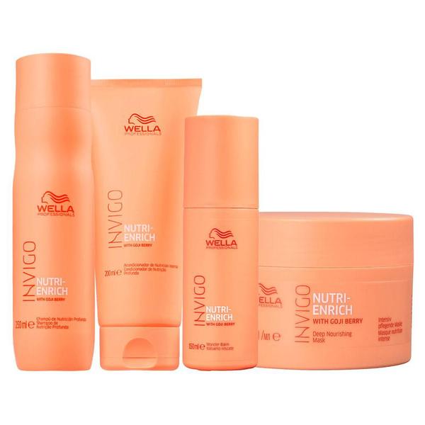 Kit Wella Pro Invigo Enrich Home Care - 4 Produtos - Wella Professionals Kit Wella Pro Invigo Enrich Home Care - 4 Produtos - Wella Professionals