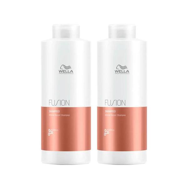 Kit Wella Professionals Fusion 1000ml - 2 Unidades Kit Wella Professionals Fusion 1000ml - 2 Unidades