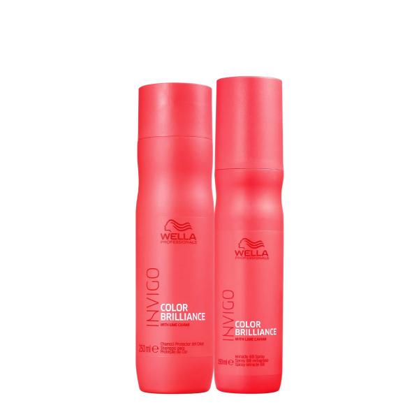 Kit Wella Professionals Invigo Brilliance Miracle Shampoo Leave-in (2 produtos) Kit Wella Professionals Invigo Brilliance Miracle Shampoo Leave-in (2 produtos)