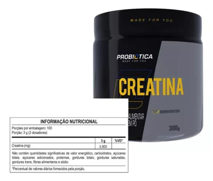 Imagem de Kit Whey 100% Pure + Creatina 100% Pura Monohidratada 300g- Probiotica