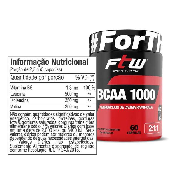 Imagem de Kit Whey Blend 900 + Crea 60 + Bcaa + Shaker- Ftw Baunilha