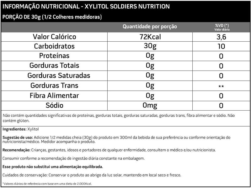 Imagem de Kit: Whey Concentrado 2Kg + Creatina Monohidratada 500g + Xylitol 500g - Soldiers Nutrition