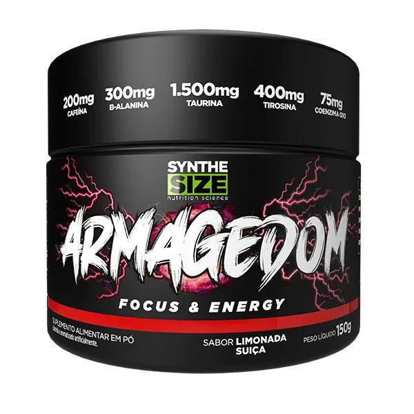 Imagem de Kit Whey Isolate Refil 1814g Açaí + Armagedom 150g Limonada Suíça + Creatina 300g Synthesize