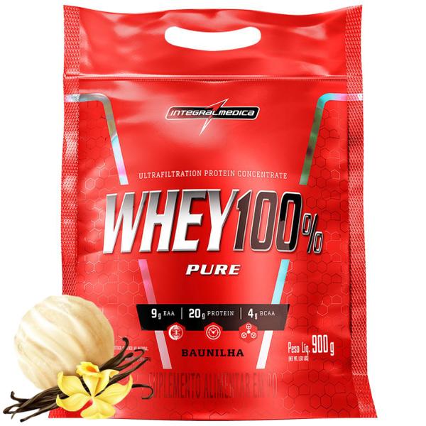 Kit Whey Protein 100% + Creatina 150g Pura - Integralmedica Imagem de Kit Whey Protein 100% + Creatina 150g Pura - Integralmedica