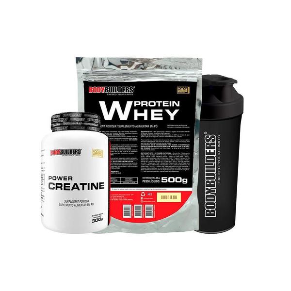 Imagem de Kit Whey Protein 500G+ Power Creatina 300G