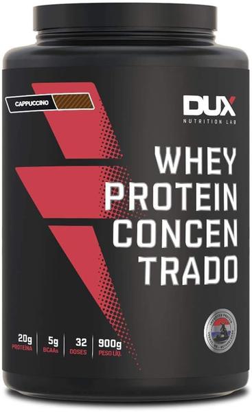 Imagem de Kit Whey Protein Concentrado Dux 900g Pote Cappuccino + Creatina MonoHidratada Pote 300g Dux