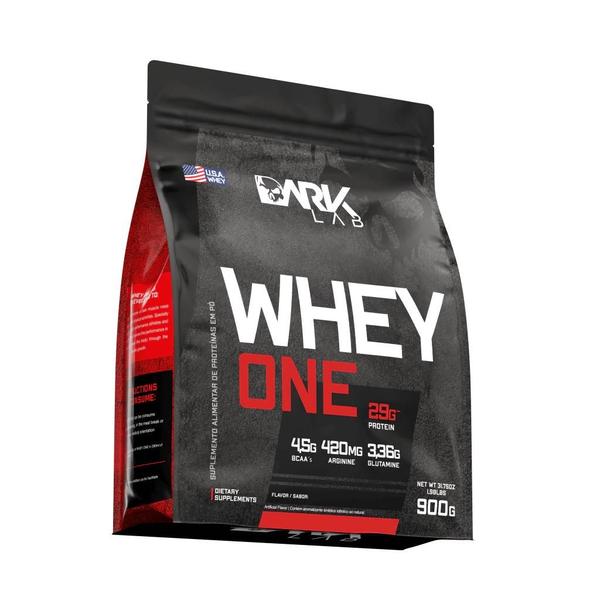 Imagem de Kit Whey Protein One 900g + Creatina Pura 100% Refil 1kg Dark Lab