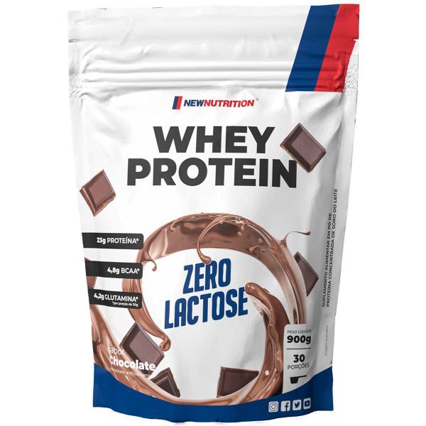 Imagem de Kit Whey Protein Zero Lactose 900g Chocolate + Creatina Micronizada 300g NEWNUTRITION