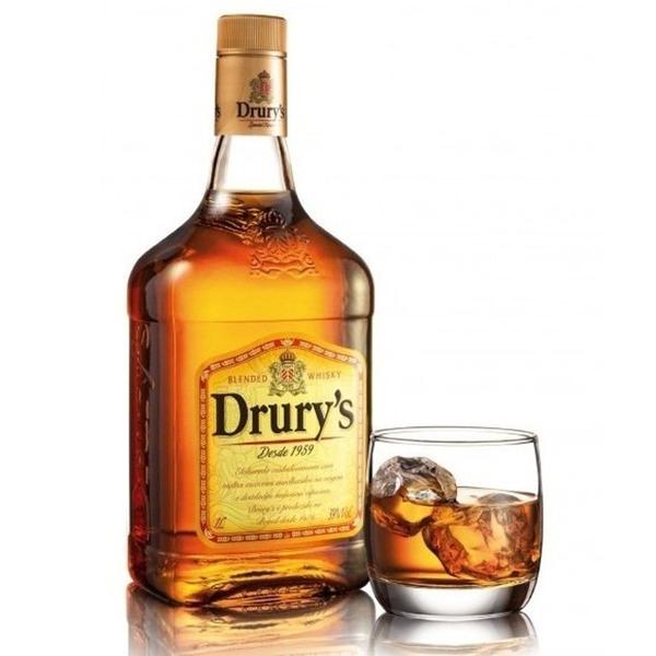 Imagem de Kit Whisky Drury's Blended 1000ml 2 unidades