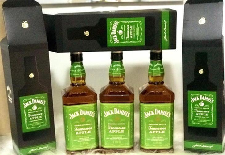 Kit Whisky Jack Daniel'S Tennessee Apple 1L Com 3 Garrafas Imagem de Kit Whisky Jack Daniel'S Tennessee Apple 1L Com 3 Garrafas