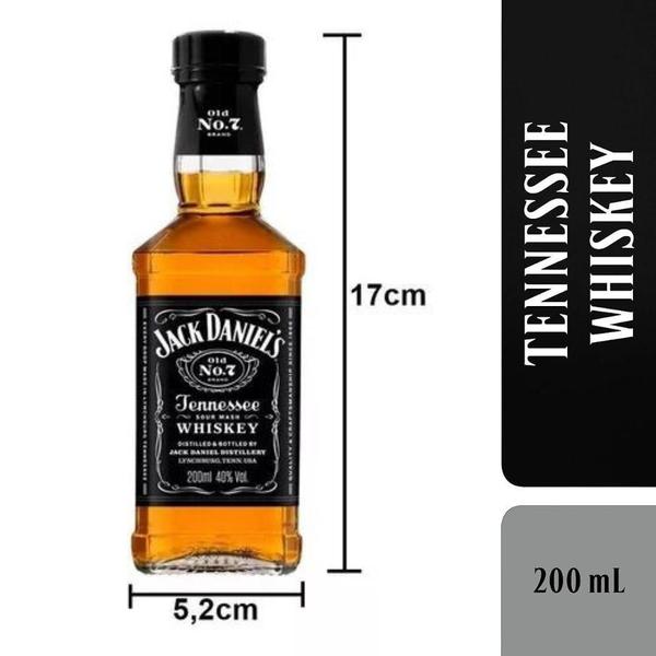 Imagem de Kit Whisky Jack Daniels 200ml - 3 Garrafas