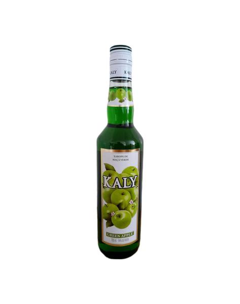 Imagem de Kit Xarope Kaly Maçã Verde 700ml 2 unidades